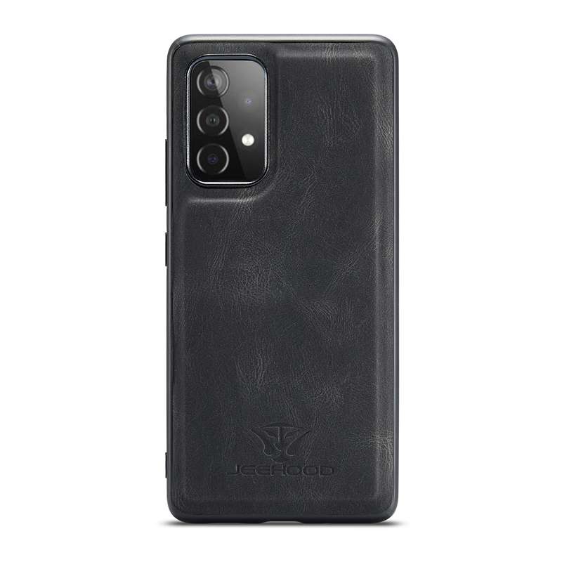 For Samsung Galaxy A33 5G JEEHOOD Retro Magnetic Detachable Phone Case with Wallet & Card Slot & Hol