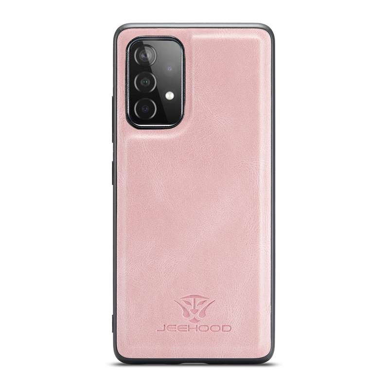 For Samsung Galaxy A33 5G JEEHOOD Retro Magnetic Detachable Phone Case with Wallet & Card Slot & Hol