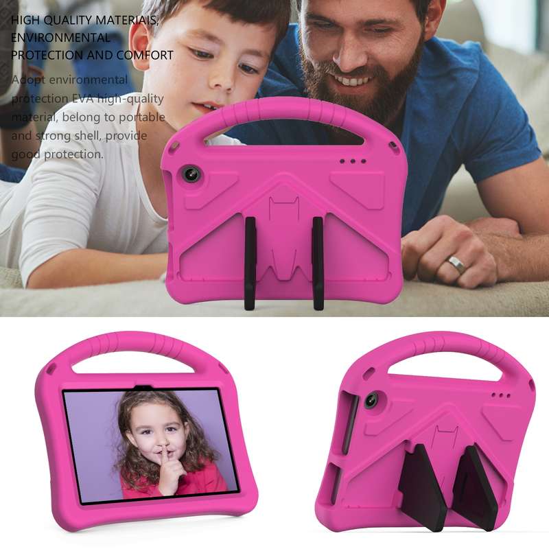 For Amazon Kindle Fire 7 2022 EVA Flat Anti Falling Tablet Case(Green)
