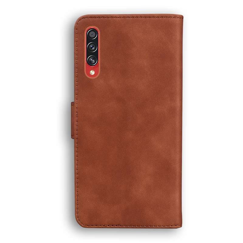 For Huawei nova 5T / Honor 20 Skin Feel Pure Color Flip Leather Phone Case(Green)