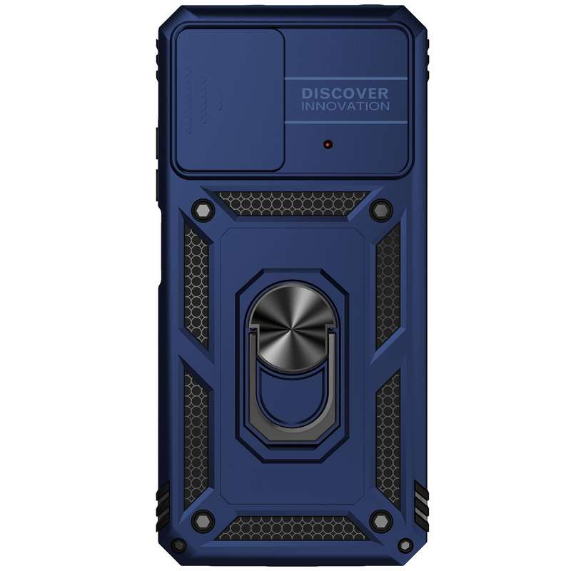 For Xiaomi Poco M4 Pro Sliding Camshield Holder Phone Case(Black)