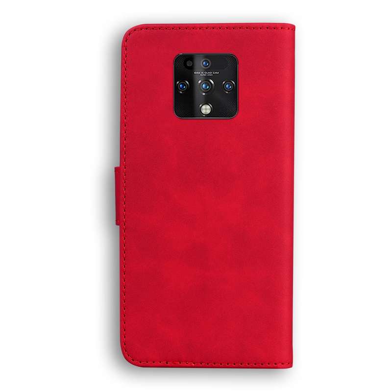 For Tecno Camon 16 Premier CE9 Skin Feel Pure Color Flip Leather Phone Case(Green)