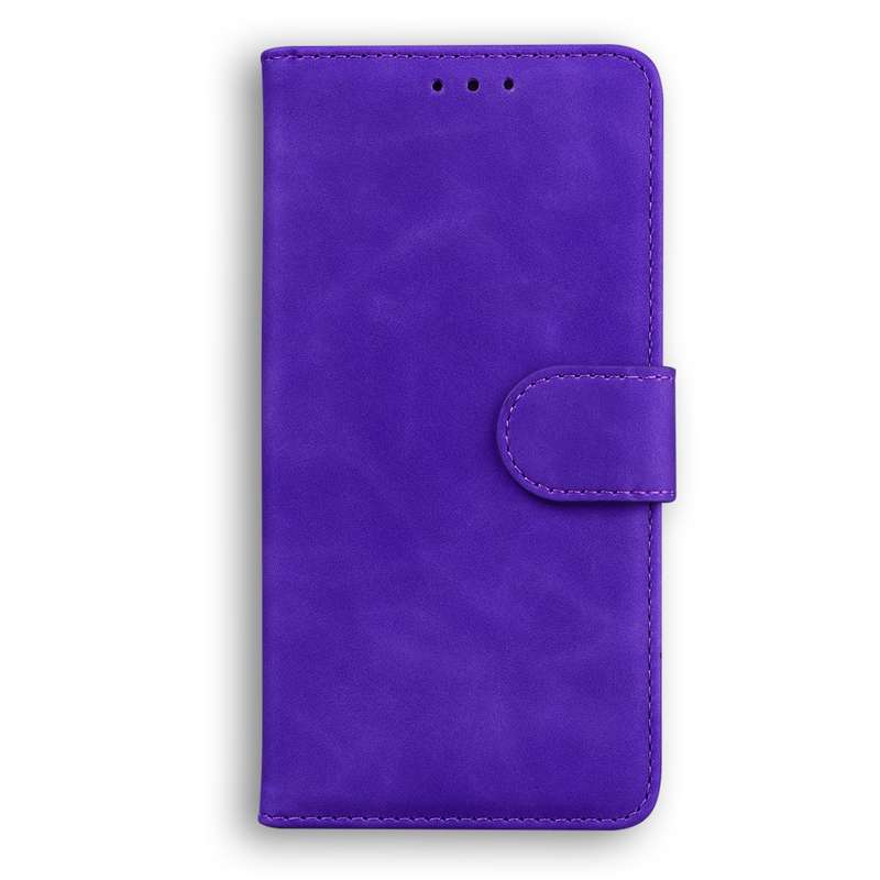 For Tecno Camon 16 Premier CE9 Skin Feel Pure Color Flip Leather Phone Case(Green)