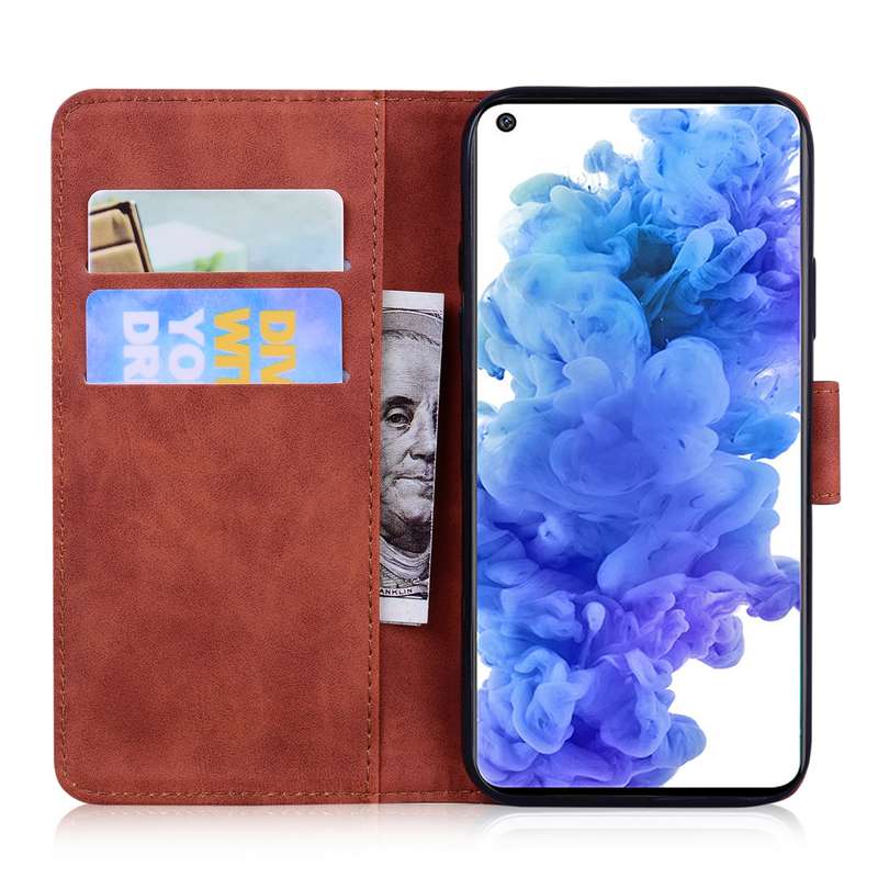 For Tecno Camon 16 Premier CE9 Skin Feel Pure Color Flip Leather Phone Case(Green)