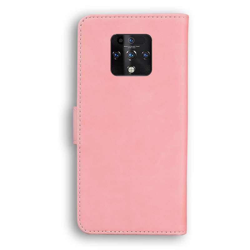For Tecno Camon 16 Premier CE9 Skin Feel Pure Color Flip Leather Phone Case(Green)