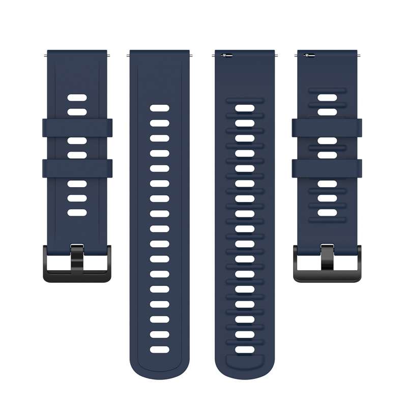 For Xiaomi Watch S1 Active / Watch Color 2 Solid Color Silicone Watch Band(Green)