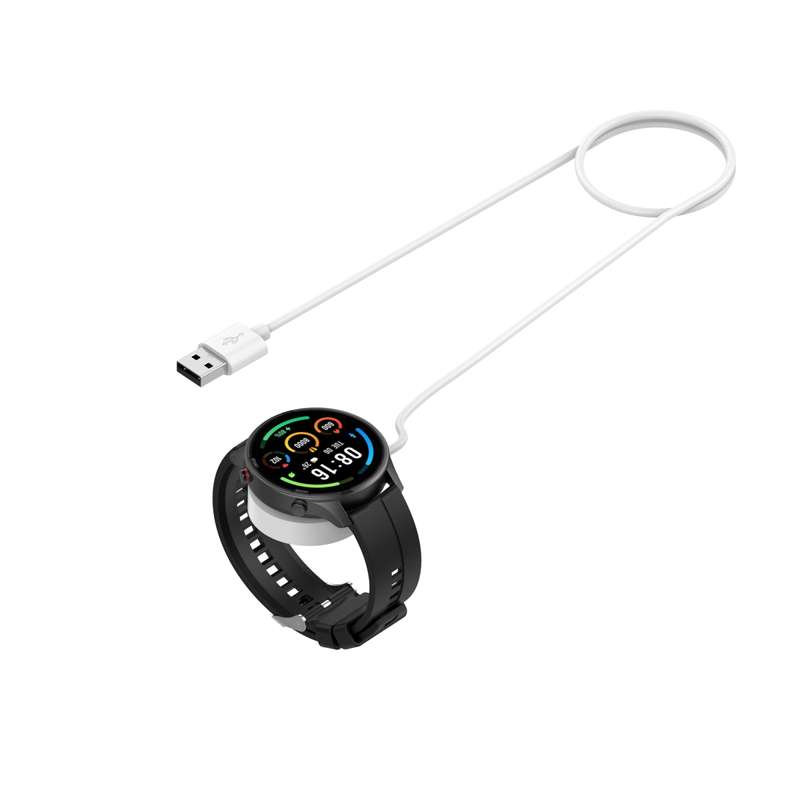 For Xiaomi Watch S1 Active Smart Watch Charging Cable, Length: 1m(Black)