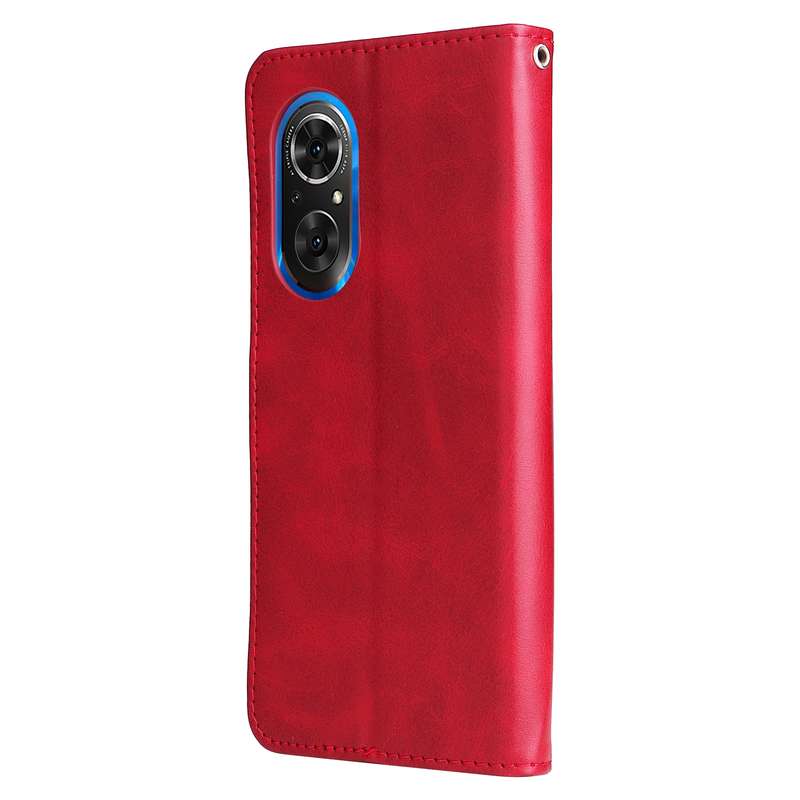 For Honor 50 SE / Huawei Nova 9 SE Fashion Calf Texture Zipper Horizontal Flip Leather Case(Rose Gol