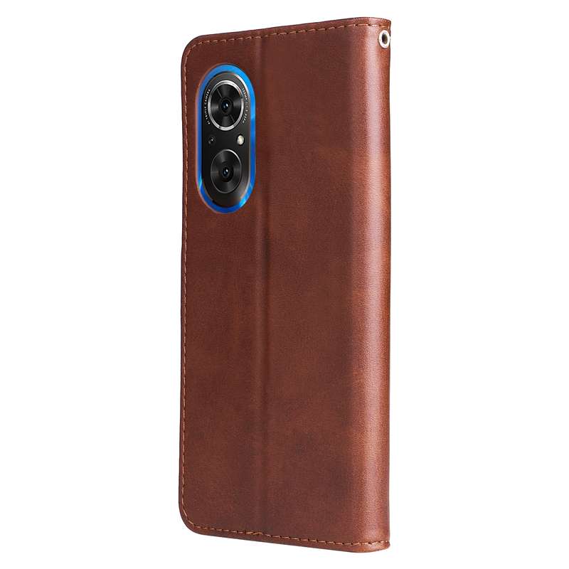 For Honor 50 SE / Huawei Nova 9 SE Fashion Calf Texture Zipper Horizontal Flip Leather Case(Rose Gol