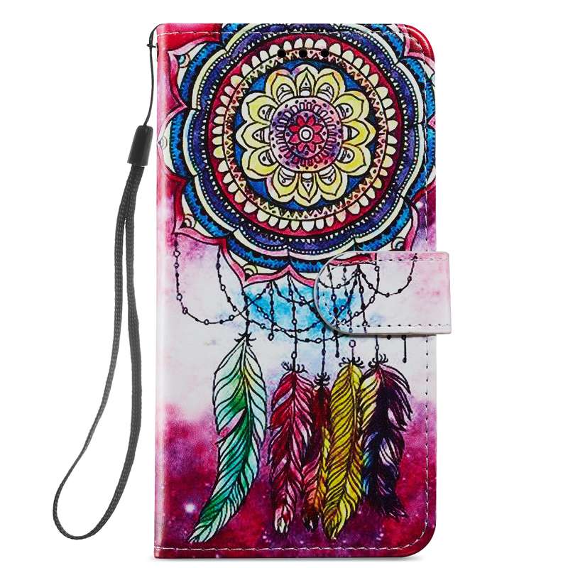 For Samsung Galaxy A53 5G Painted Pattern Horizontal Flip Leather Phone Case(Sunflower)