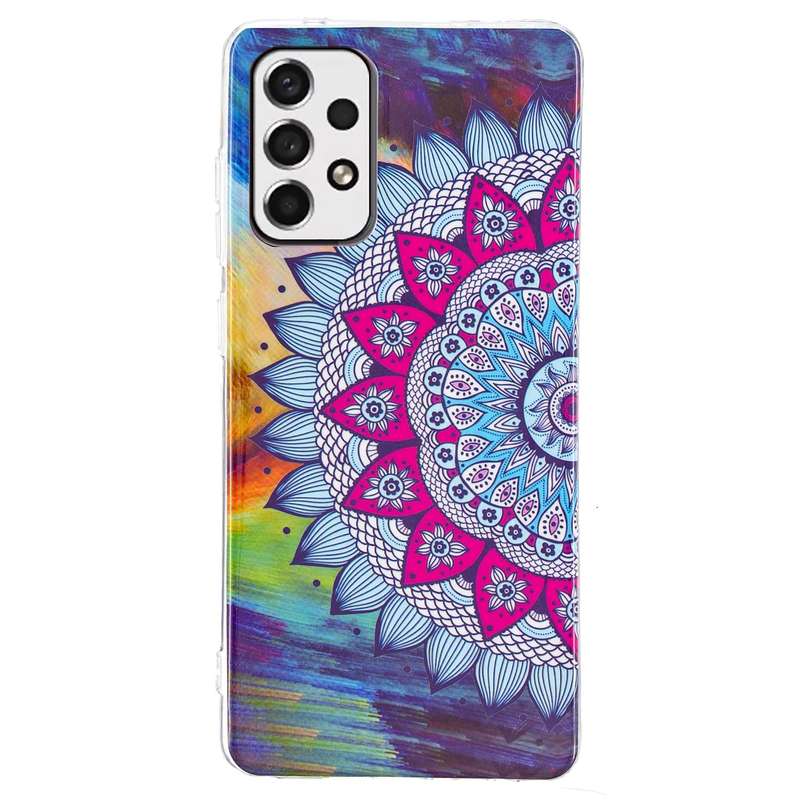For Samsung Galaxy A13 4G Luminous TPU Protective Phone Case(Graffiti)