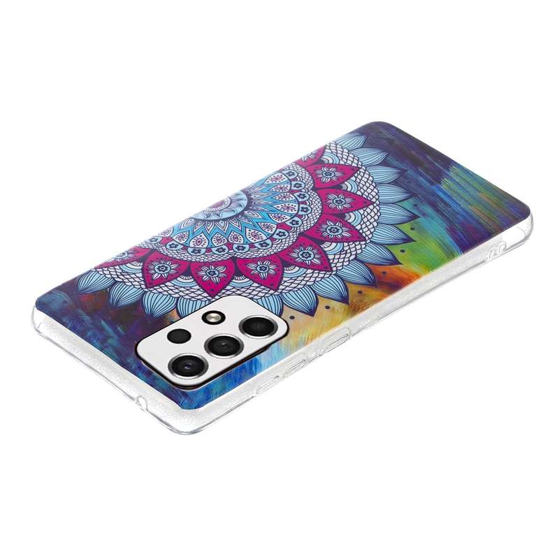 For Samsung Galaxy A13 4G Luminous TPU Protective Phone Case(Graffiti)