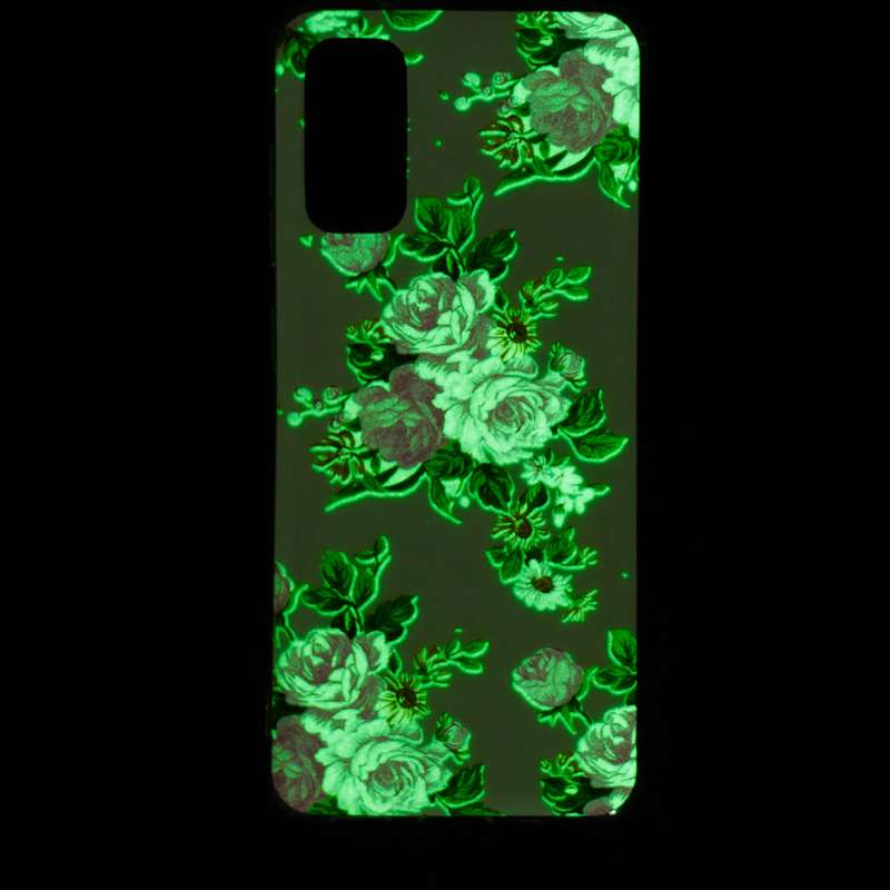 For Samsung Galaxy A33 5G Luminous TPU Protective Phone Case(Butterfly)