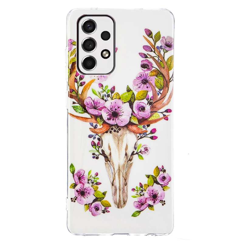 For Samsung Galaxy A53 5G Luminous TPU Protective Phone Case(Graffiti)