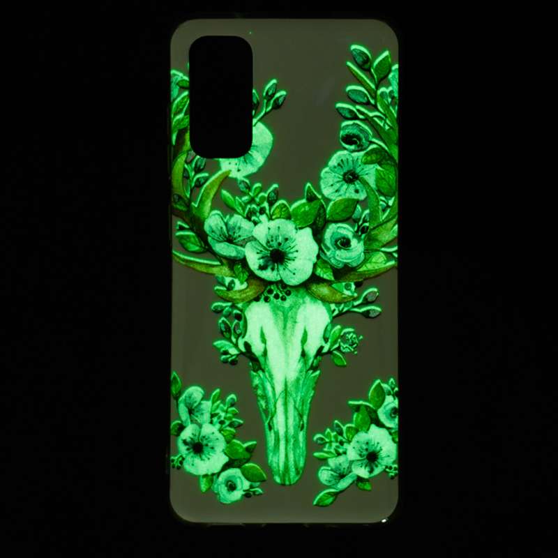 For Samsung Galaxy A53 5G Luminous TPU Protective Phone Case(Graffiti)
