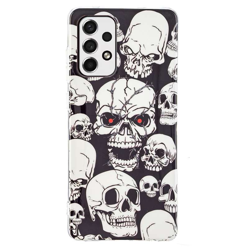 For Samsung Galaxy A53 5G Luminous TPU Protective Phone Case(Graffiti)