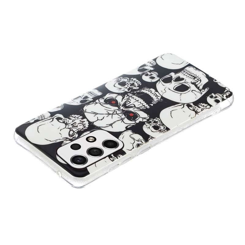 For Samsung Galaxy A53 5G Luminous TPU Protective Phone Case(Graffiti)