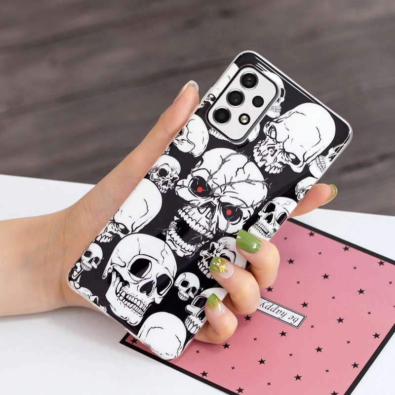 For Samsung Galaxy A53 5G Luminous TPU Protective Phone Case(Graffiti)