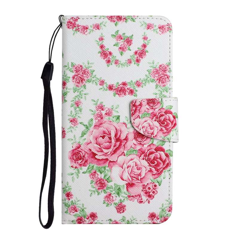 For Samsung Galaxy A53 5G Painted Pattern Horizontal Flip Leather Phone Case(Rhombus Kaleidoscope)