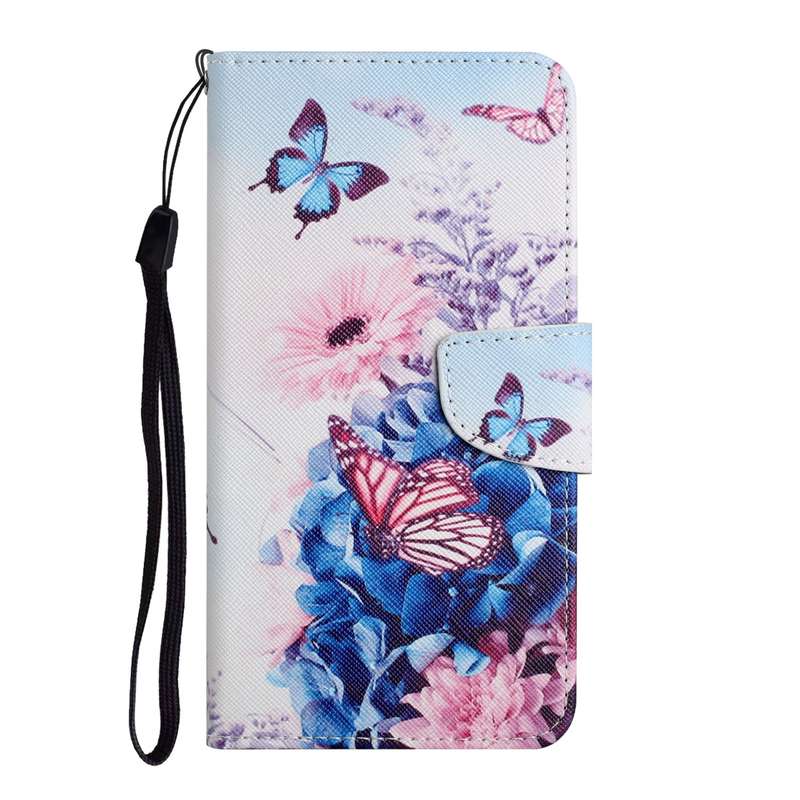 For Samsung Galaxy A53 5G Painted Pattern Horizontal Flip Leather Phone Case(Rhombus Kaleidoscope)