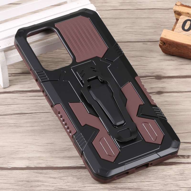 For Samsung Galaxy A53 5G Armor Warrior Shockproof PC + TPU Phone Case(Black)