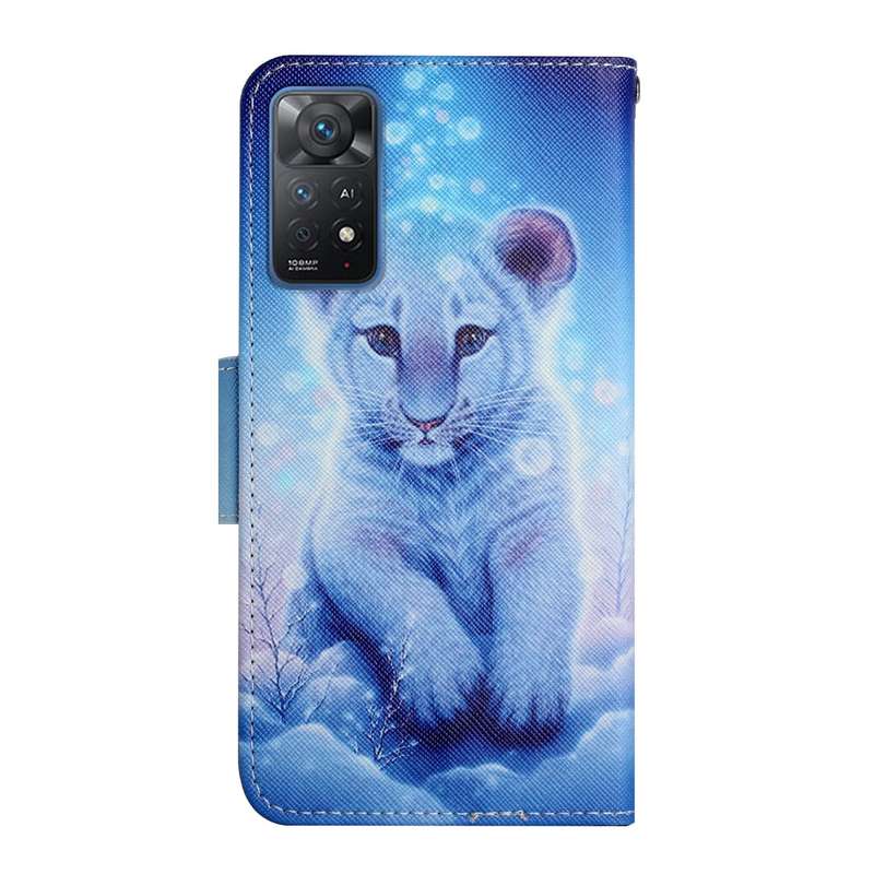 For Xiaomi Redmi Note 11 Pro 4G Colored Drawing Pattern Flip Leather Case(Mandala)