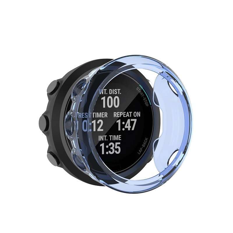 For Garmin Swim 2 TPU Protective Case(Transparent White)