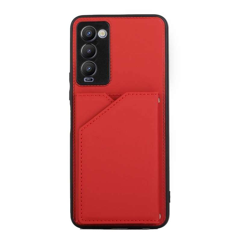 For Tecno Camon 17 Pro Skin Feel PU + TPU + PC Phone Case(Brown)