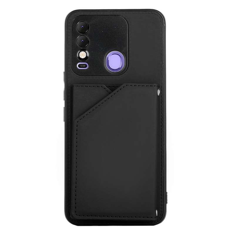 For Tecno Spark 8 Skin Feel PU + TPU + PC Phone Case(Rose Gold)