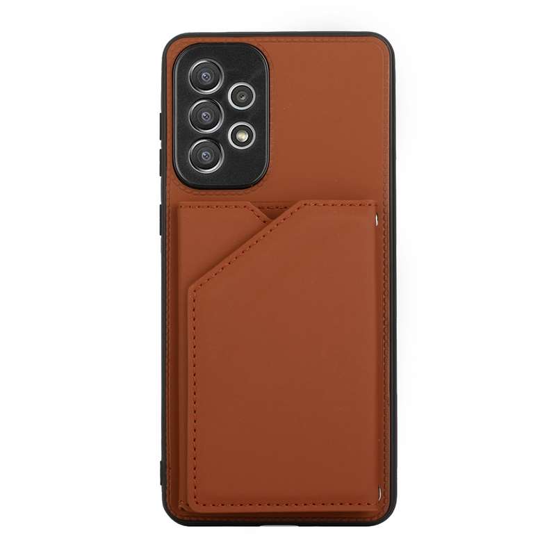 For Xiaomi Redmi Note 11 Pro Global Skin Feel PU + TPU + PC Phone Case(Brown)