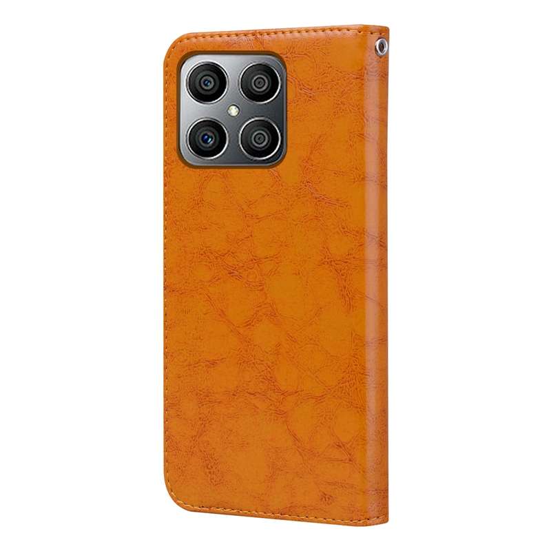 For OPPO Reno7 Z 5G / A96 5G Stitching-Color Flip Leather Phone Case(Blue)