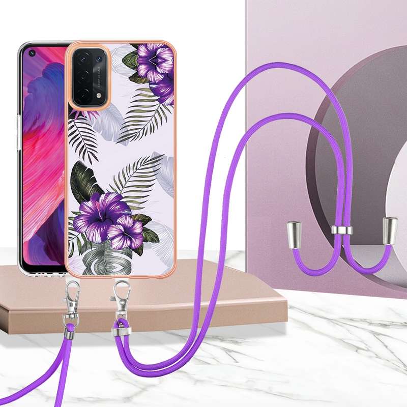 For Samsung Galaxy A21s Acrylic + TPU 360 Degrees Full Coverage Shockproof Phone Case(Blue)