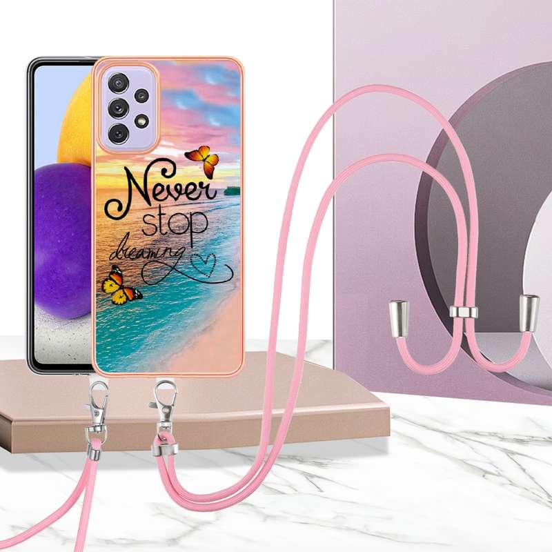 For Samsung Galaxy A21s Acrylic + TPU 360 Degrees Full Coverage Shockproof Phone Case(Blue)