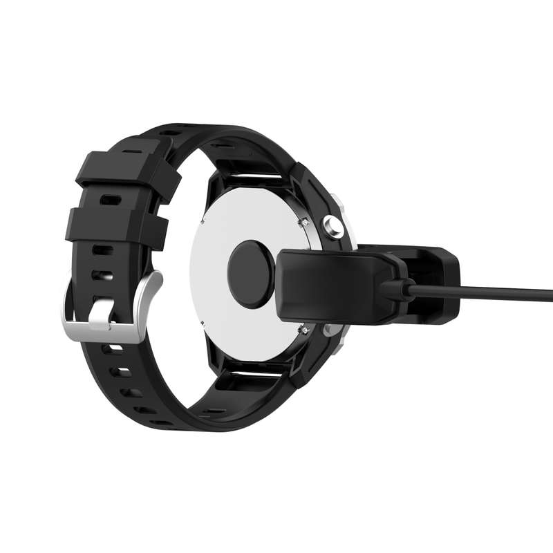 For Garmin Descent G2 / Descent G1 Smart Watch Charging Cable with Data Function(Black)