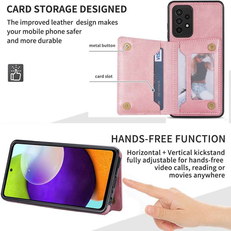 For Samsung Galaxy Z Flip3 5G GKK Integrated Plating + Leather Flip Phone Case(Burning Orange)
