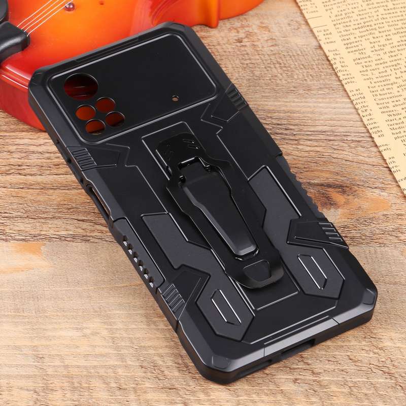 For Xiaomi Poco X4 Pro 5G Armor Warrior PC + TPU Phone Case(Green)