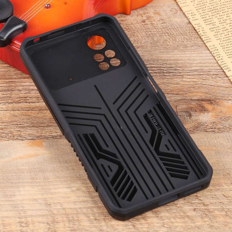 For Xiaomi Poco X4 Pro 5G Armor Warrior PC + TPU Phone Case(Green)