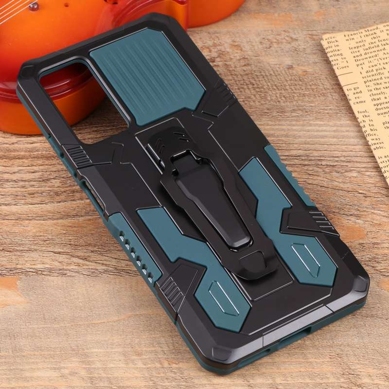 For Samsung Galaxy A22 5G Sliding Camshield Holder Phone Case(Rose Gold)