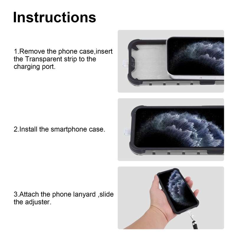 For Xiaomi Redmi Note 11 Pro Global Lanyard Mecha Armor Kickstand PC + TPU Phone Case(Black)