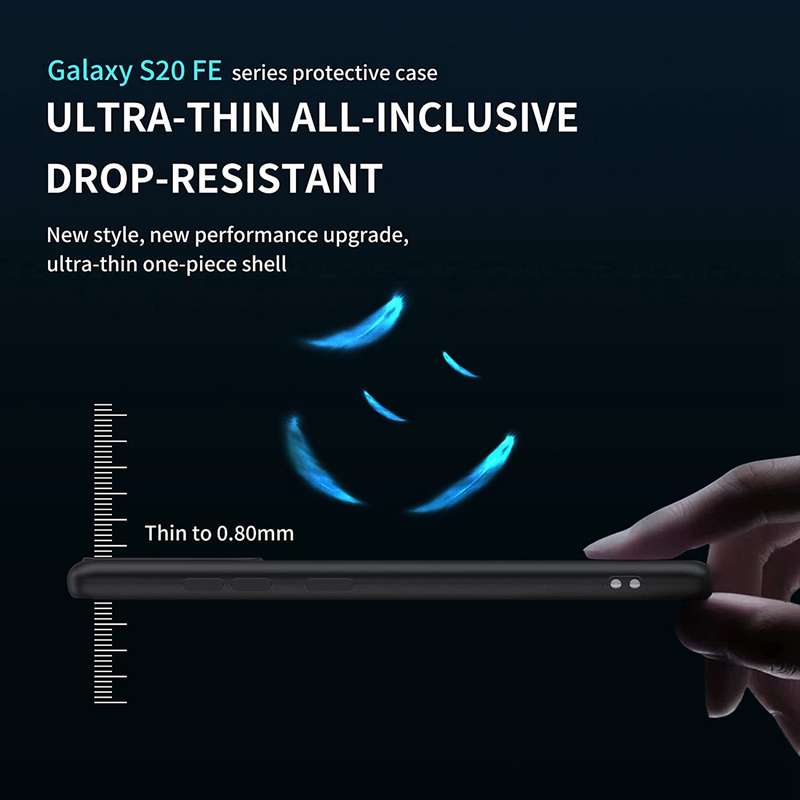 For Samsung Galaxy S20 FE 2022/S20 FE MagSafe Magnetic Liquid Silicone Phone Case(Black)