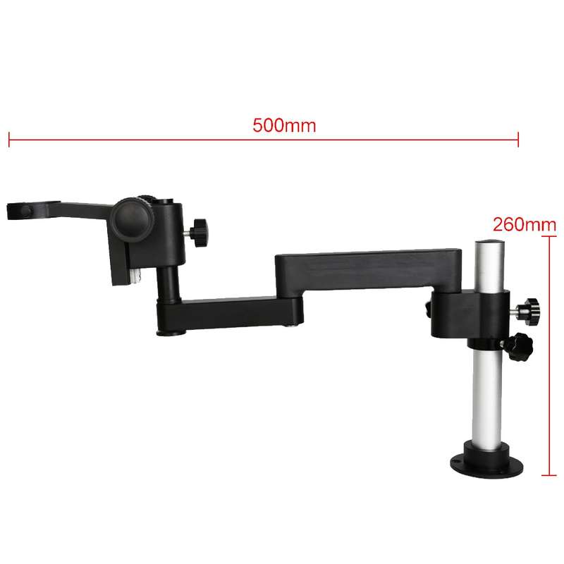 Kaisi 360 Degrees Microscope Rotary Folding Support(Black)
