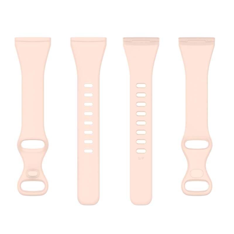 For Fitbit Versa 4 / Versa 3 / Sense Universal TPU Watch Band, Size:L(White)