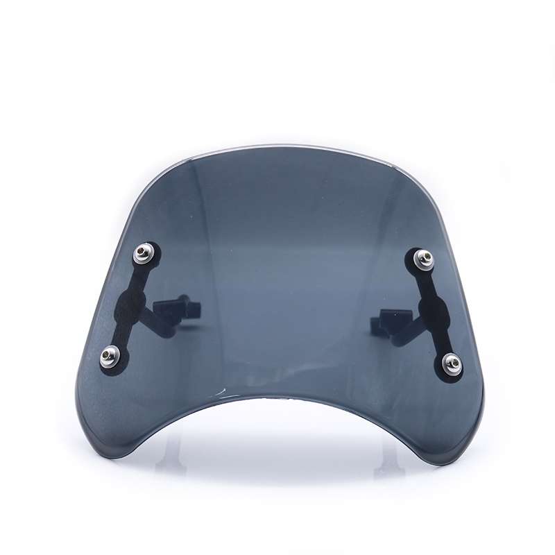DF016-C Motorcycle Front Windshield for Benelli Leoncino Trail 500(Smoked)