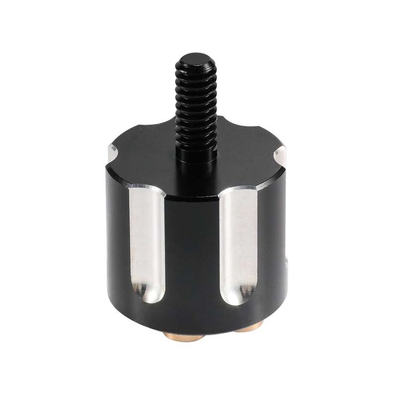 HP-Q094 Motorcycle Retro Modified Rear Seat 6mm Screw for Harley(Black)