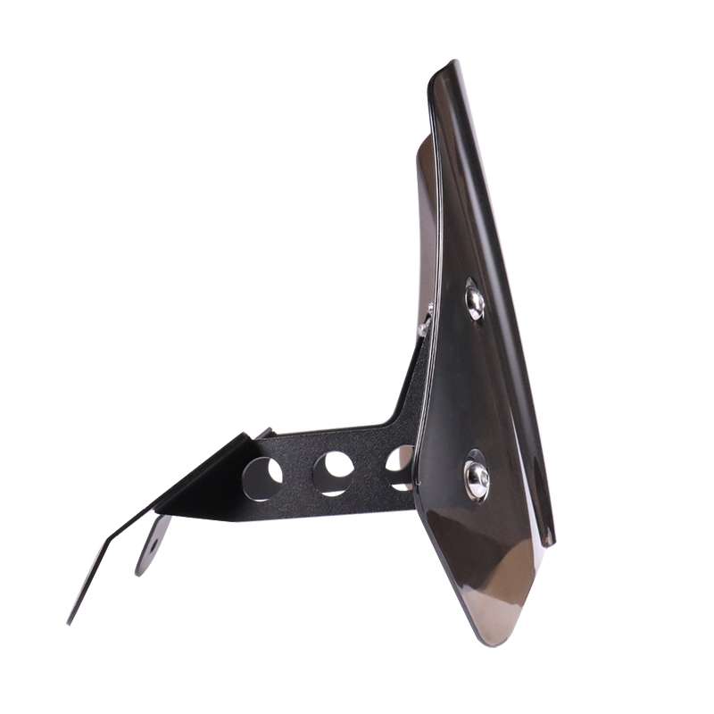 HP-DF016-B Motorcycle Front Windshield for Benelli Leoncino Trail 250(Smoked)