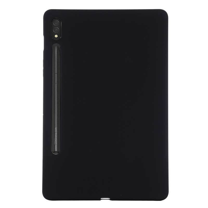For Samsung Galaxy Tab S8 / S7 Pure Color Liquid Silicone Shockproof Tablet Case(Green)