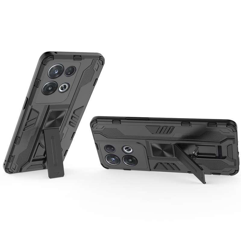 For OPPO Reno8 5G Supersonic PC + TPU Shock-proof Phone Case(Grey)
