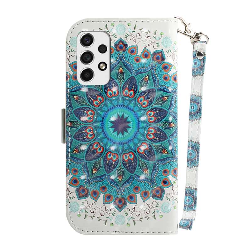 For Samsung Galaxy A03 Core 3D Colored Horizontal Flip Leather Phone Case(Squirrels)