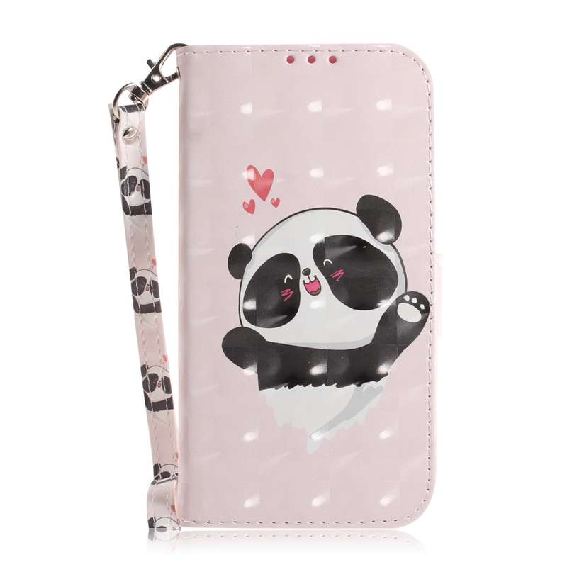 For Samsung Galaxy A33 5G 3D Colored Horizontal Flip Leather Phone Case(Magnolia)