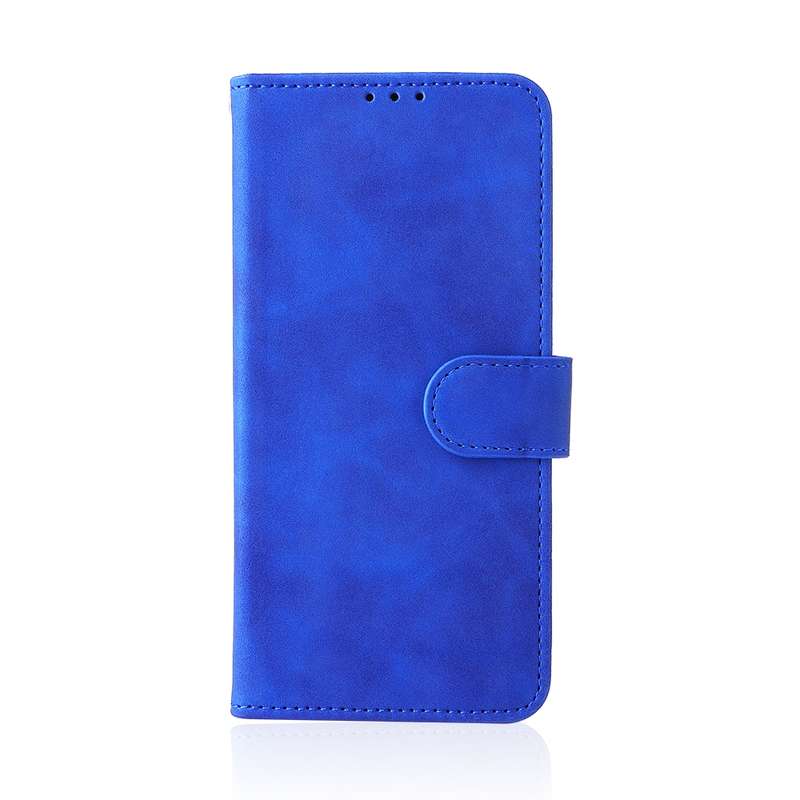For Oukitel WP18 Skin Feel Magnetic Flip Leather Phone Case(Black)